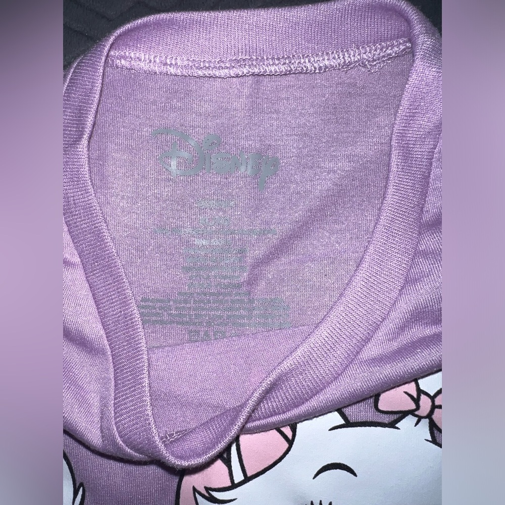 4/$10 Bundle Sale: NWOT Girls Disney Aristocats Crew T-shirt - Picture 3 of 3